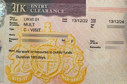 Standard Visitor Visa